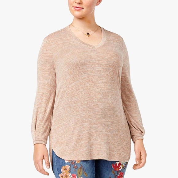 ➕ Melissa McCarthy Seven 7 Women’s Plus Size 1x Top - Picture 1 of 9